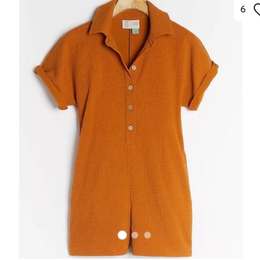 BNWT Anthropology retro style romper